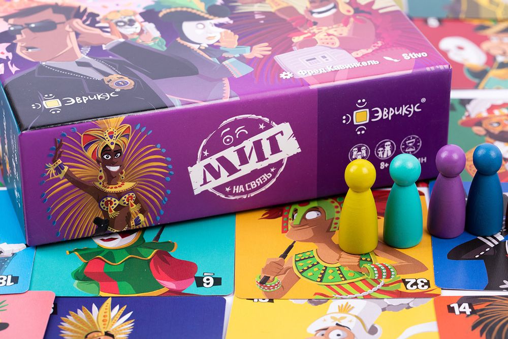 Игра настольная МИГ на связь, Эврикус PG-17334