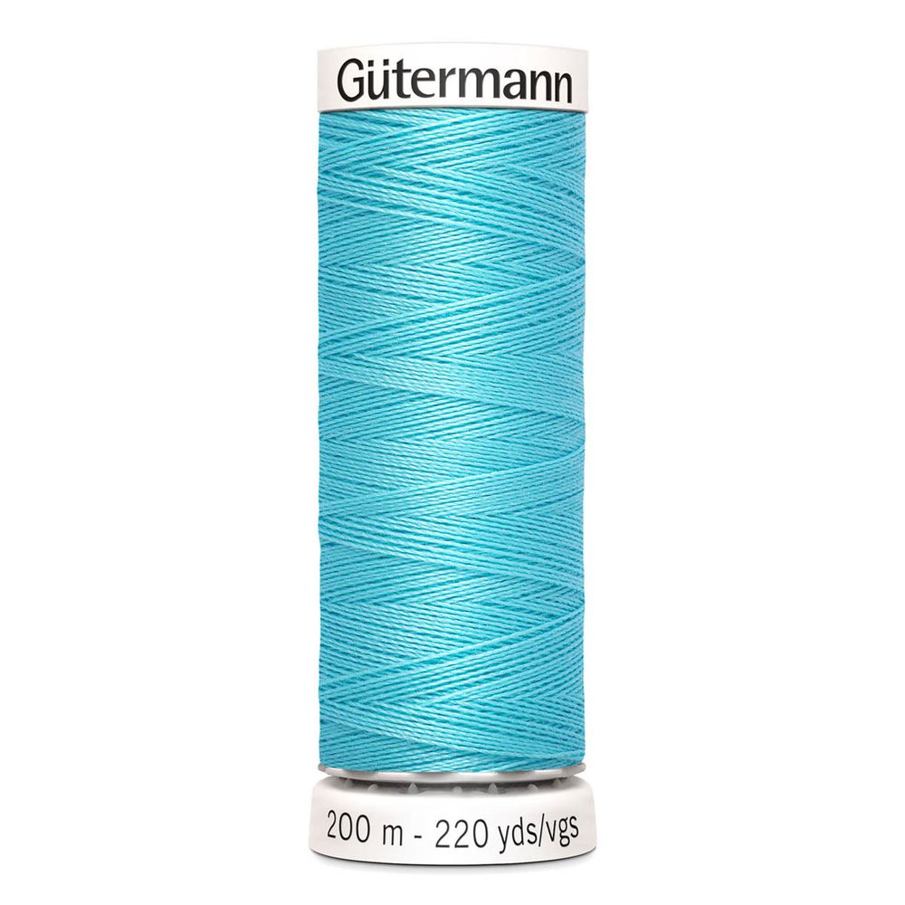 Нитки универсальные Gutermann Sew-all 100 (200 метров), 5 кат. | 028 бирюзово-голубой