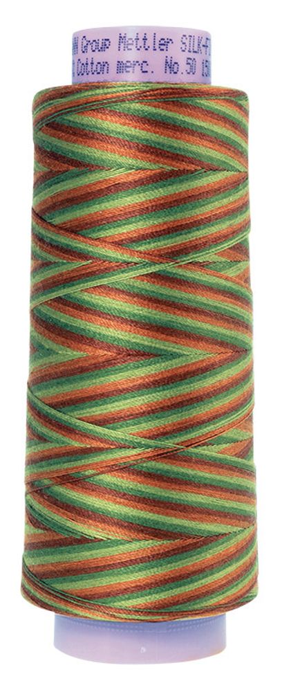 Нитки хлопковые отделочные Mettler Silk-Finish multi Cotton 50, _намотка 1372 м, 9822, 1 катушка
