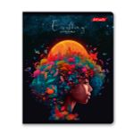 Тетрадь ученическая общая, глянцевая ламинация, A5+ 48 л. на скобе 65 г/м², белизна 100%, 10 шт, клетка в термоусадочной пленке, 000744 Гламурная, Светоч 48ТЕТк-004