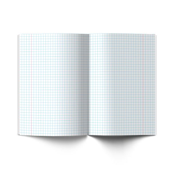 Тетрадь ученическая общая, твин лак, A5+ 60 л. на скобе 65 г/м², белизна 100%, 10 шт, клетка в термоусадочной пленке, 000477 Биосфера, Светоч 60ТСК5_8_2_1