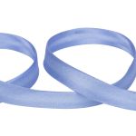 Косая бейка атласная 15 мм / 132±1 метра, В108 сине-сиреневый, NGK-15P