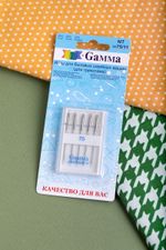 Иглы для швейных машин для трикотажа 130/705 H, №75, 5 игл, М, Gamma NT №75