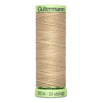 Нитки отделочные Gutermann Top Stitch, 30м, 186 крем-брюле, 5 катушек
