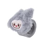 Браслет игольница монстрик серый 24 см