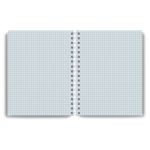 Тетрадь общая с твердой обложкой, глянцевая ламинация A5 120 л. на гребне 65 г/м², белизна 100% 4 шт клетка, 01551 Звуки водопада, Светоч Т206