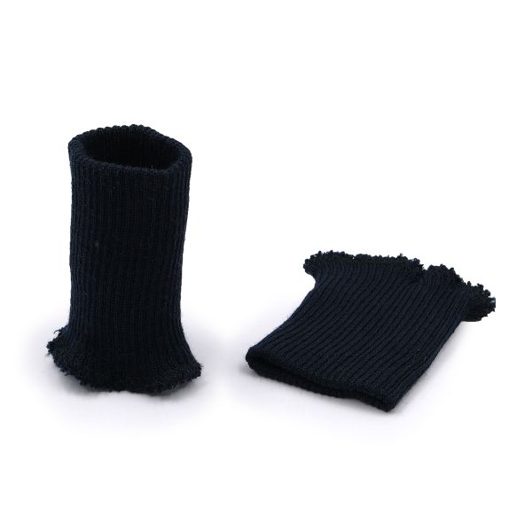 Манжеты трикотажные 6.5х9.5 см, 1 пара, тонкие, 078 синий