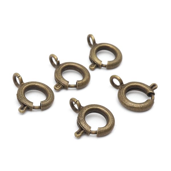 Замок для бус кольцо 9мм, 5 штук, Astra&Craft (латунь), 4AR240