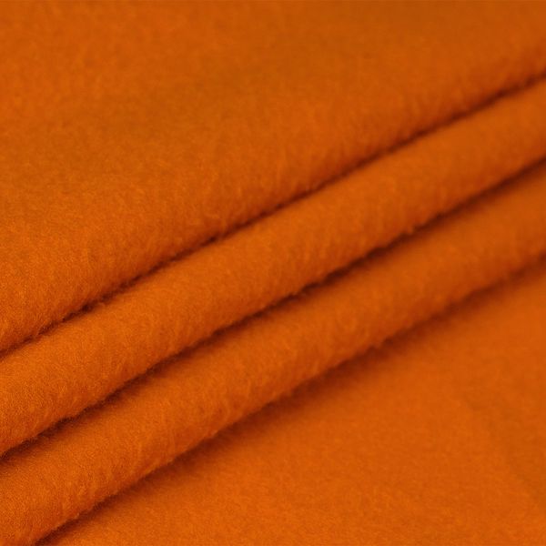 Флис 2-сторонний 240 г/м², 150 см / 10 метров, N-TBY-0240-F157, цв.F157 оранжевый