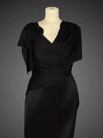 Шелк Армани 90 г/м², 150 см / 2 метра, TBYArm-016.2, цв.16 черный