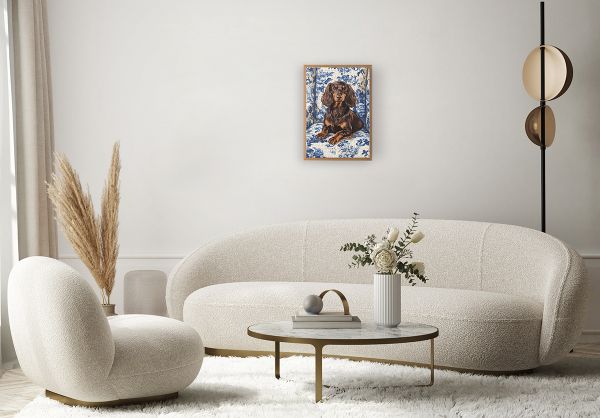 Пазл 500 элементов, PZL-500/95 Длинношерстная такса, Фрея