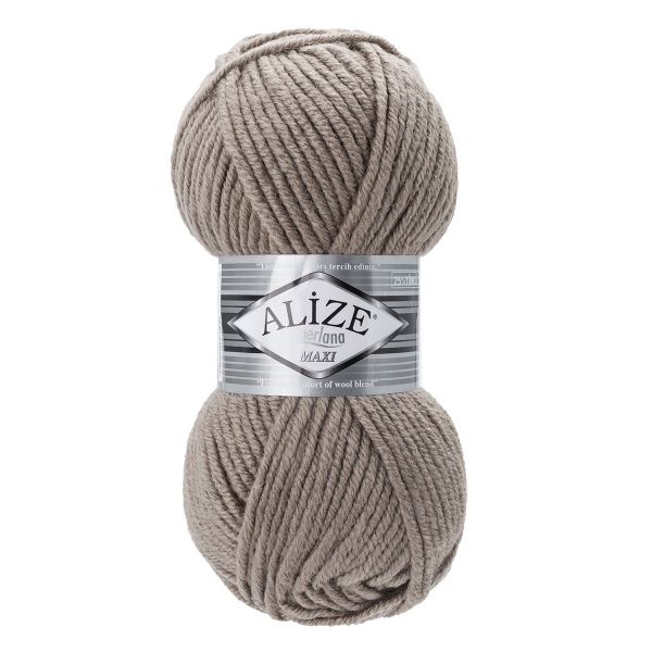 Пряжа Alize (Ализе) Superlana Maxi / уп.5 мот. по 100 г, 100м, 283 лён
