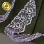 Кружево капроновое 45 мм / 9.14 м, TBS.30010 цв.021 (193) сиреневый, Kruzhevo