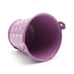 Ведро в горошек 6х5,3см (сиреневый), AR004-1