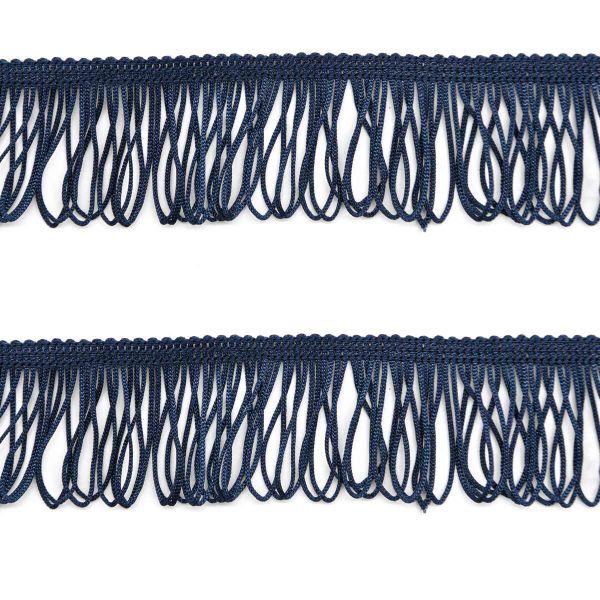 Бахрома отделочная 35.0 мм / 25 метров, цв.231 т.синий