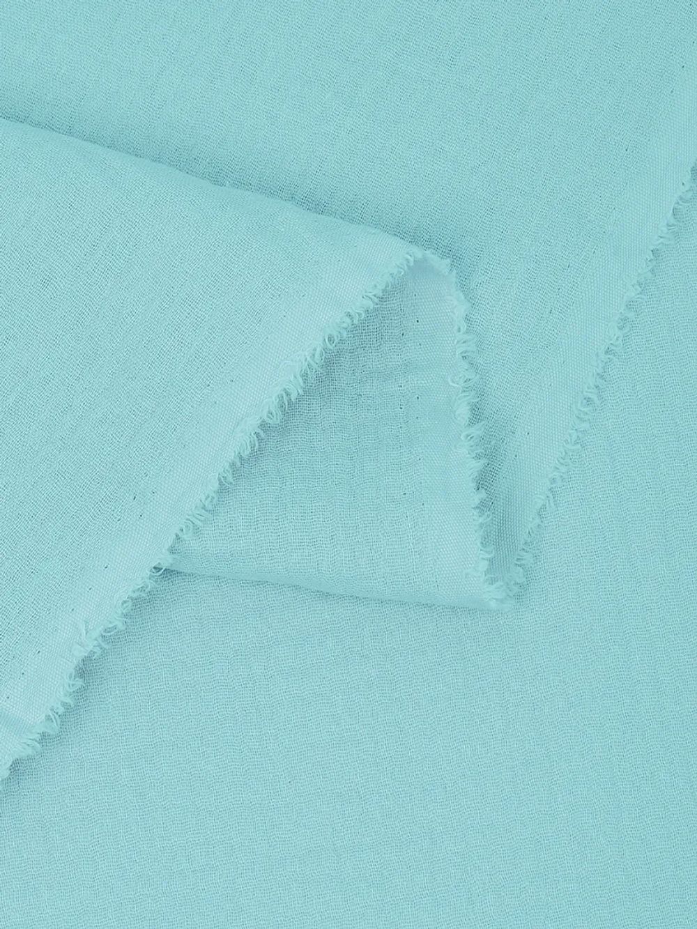 Муслин 125 г/м², 130 см / 2 метра, TBY.Mus.24723.30.2, цв.30 мята