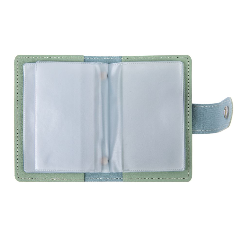 Визитница 11х7.5 см, полиуретан, №02 апельсин, Lol&Pop LLP-400