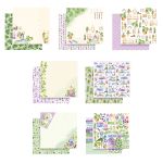 Набор бумаги для скрапбукинга 190 г/м², 30.5х30.5 см, 7 л, 03 Здоровые привычки, Mr.Painter PSR-L26