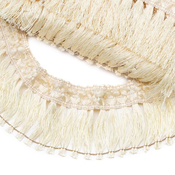 Бахрома отделочная 75.0 мм / 10 метров, с кистями, (122), 2035