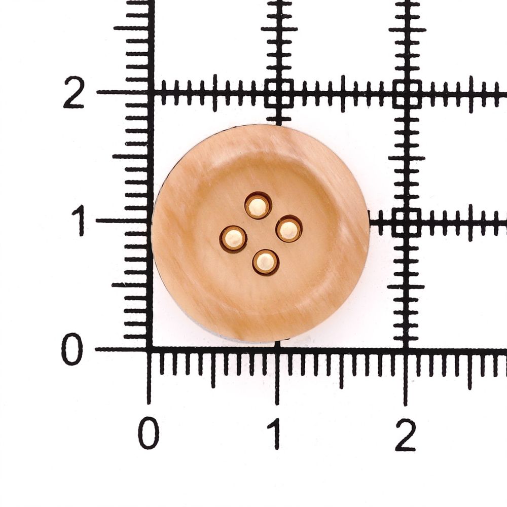 Пуговицы 4 прокола 26L=16 мм, пластик, col. C бежевый, 36 шт, CN2839