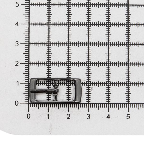 Пряжка ременная металл 10 мм (внешн. 12х26 мм), чер.никель, 20 шт, BIG