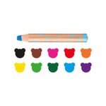 Набор мелков Baby 3IN1 10 цв, 10 шт, 42818, Carioca