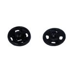 Кнопка пришивная металл ⌀7.0 мм, 10 шт, черный, Gamma KL-070