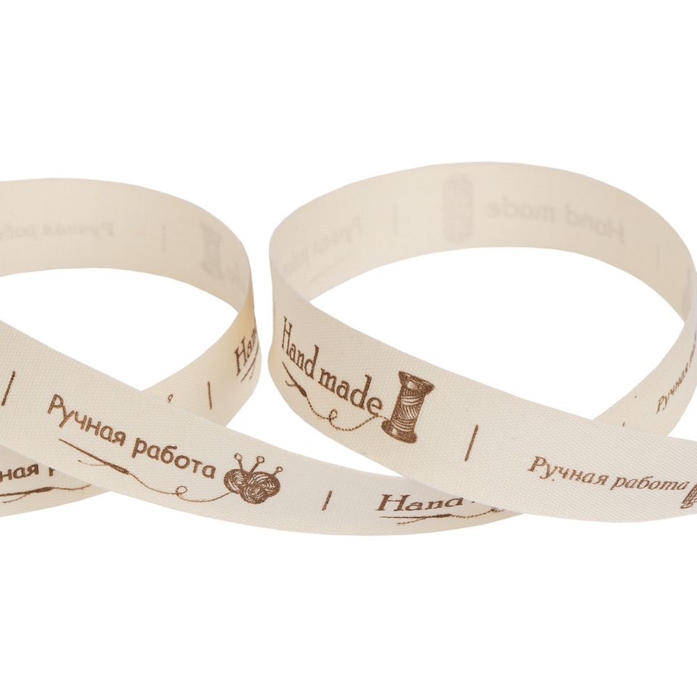 Лента х/б с рисунком 16.0 мм / 22.8±1 метра, S15001/098 Ручная работа, Gamma CLP-161