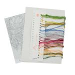 Набор для вышивания нитками Lanarte, Птички на цветочной ветке 28х33см