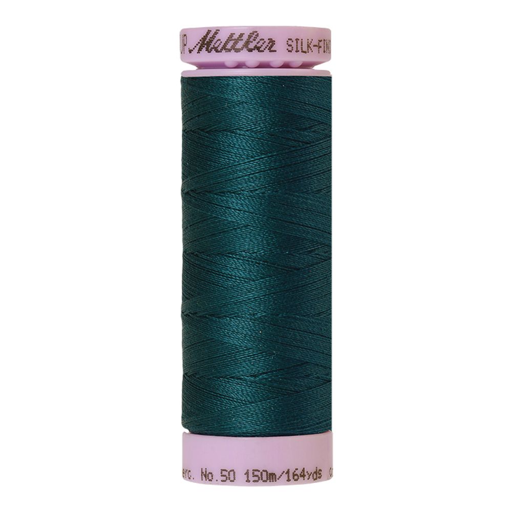 Нитки хлопковые отделочные Mettler Silk-Finish Cotton 40, 150 м, 0314, 5 шт
