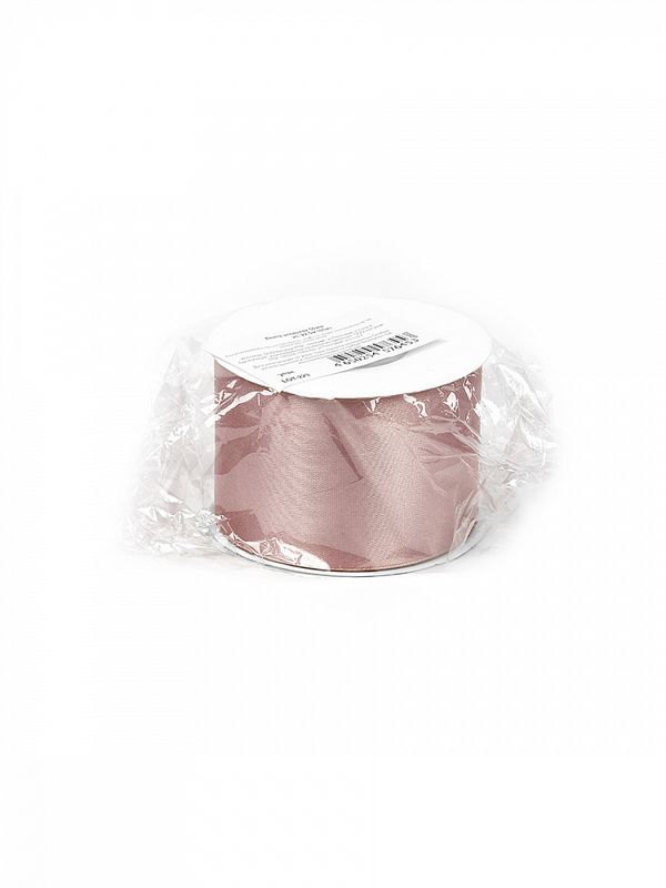 Лента атласная 1-сторонняя 50.0 мм / 22.5±1 метра, 4814 бежевый, Magic4Hobby