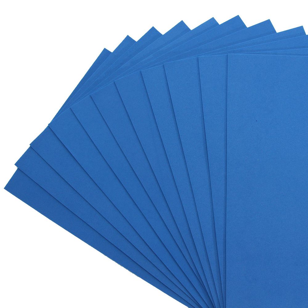 Фоамиран EVA-1010, 10 шт, 20х30 см, 1 мм., Astra&Craft (BK048 синий)