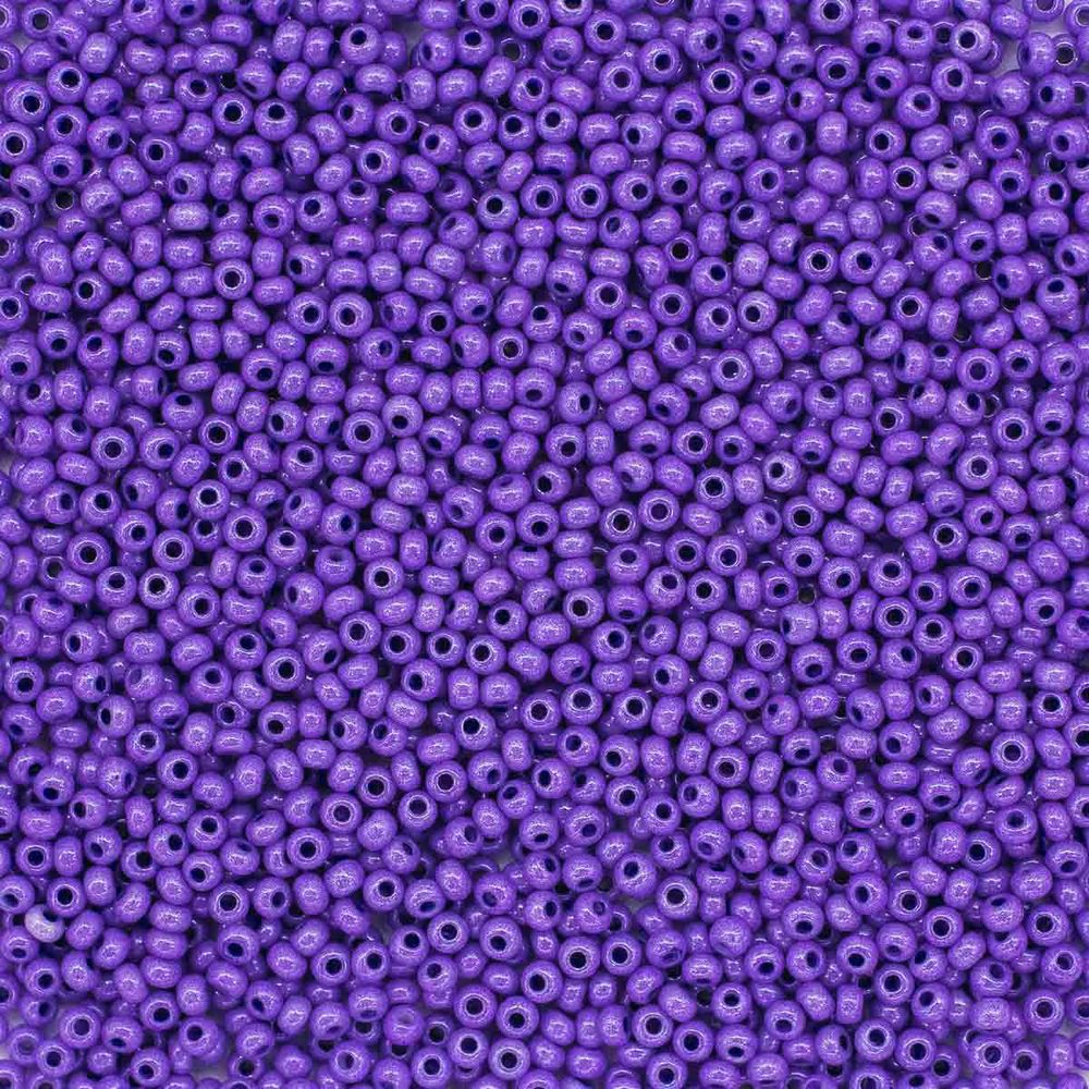 Бисер Preciosa 10/0 (2.3 мм), 500 г, мелованный, круг.отв., (16328) 331-19001-10/0