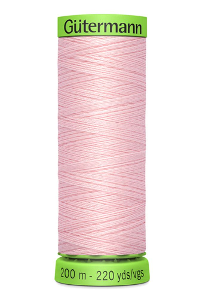 Нитки для тонких тканей Gutermann Extra Fine 150, 200м, 659 св.персиково-розовый, 1 катушка, SHV