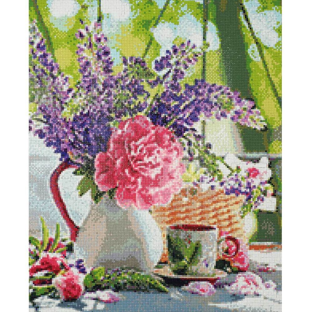 Алмазная (кристальная) мозаика Cristyle, Утренний чай, 40х50 см