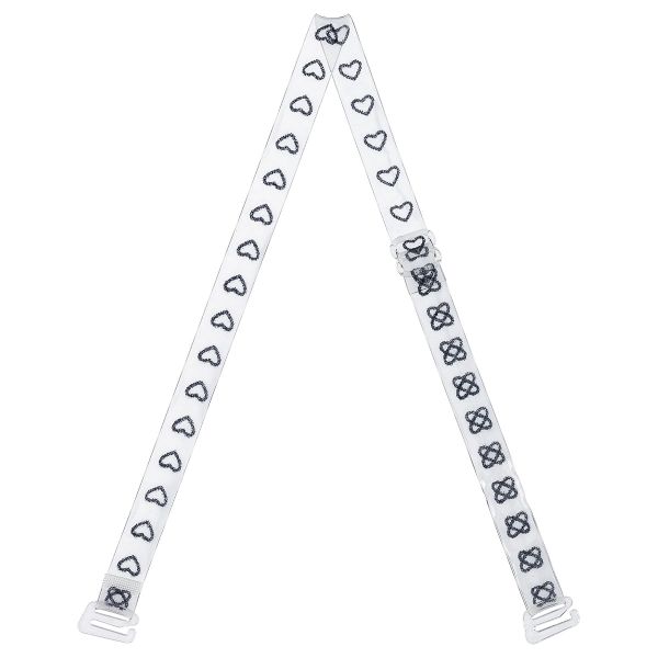 Бретели для бюстгальтера 10 мм, 10 пар, черный, Gamma BR-1001