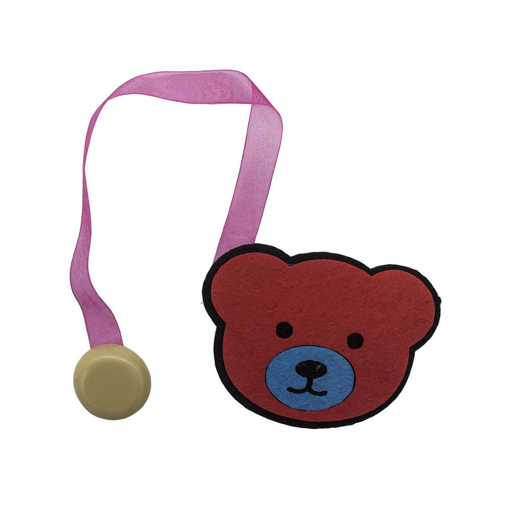 Клипсы для штор магнитные из фетра для штор "мишка", Астра, C815/C833