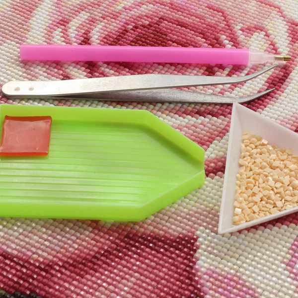 Алмазная (кристальная) мозаика Cristyle, Розы, 30х40 см