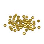 Бусины пластик ⌀8 мм, 50±2 шт, №17 оливковый, Zlatka PB-2