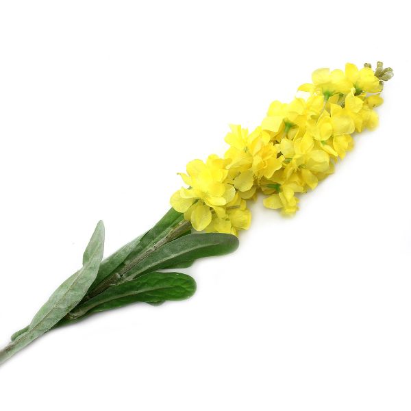 Цветы искусственные Люпин, 78см, D Желтый