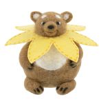 Набор для валяния Miadolla WT-0219, Мишка Георгий, 8 см