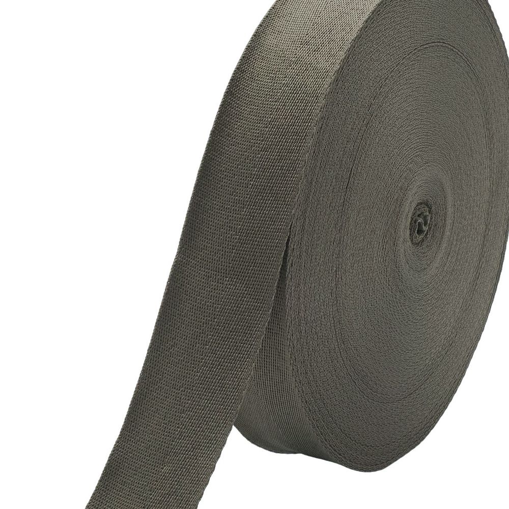 Тесьма (лента) киперная 40 мм / 50 метров, 13 г/м, 100% полиэфир, 24 олива