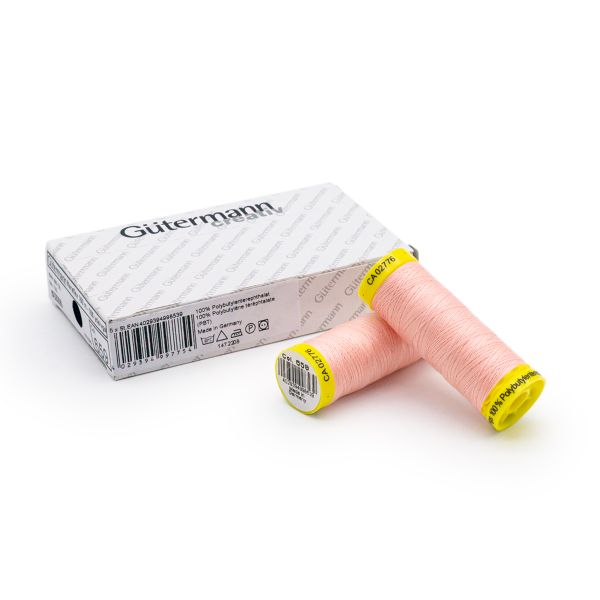 Нитки для трикотажа Gutermann Maraflex, 150м, 659 св.персиково-розовый, 5 катушек