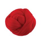 Шерсть для валяния (до 29 мкр), 50 г. 0042 красный, Gamma TFS-050