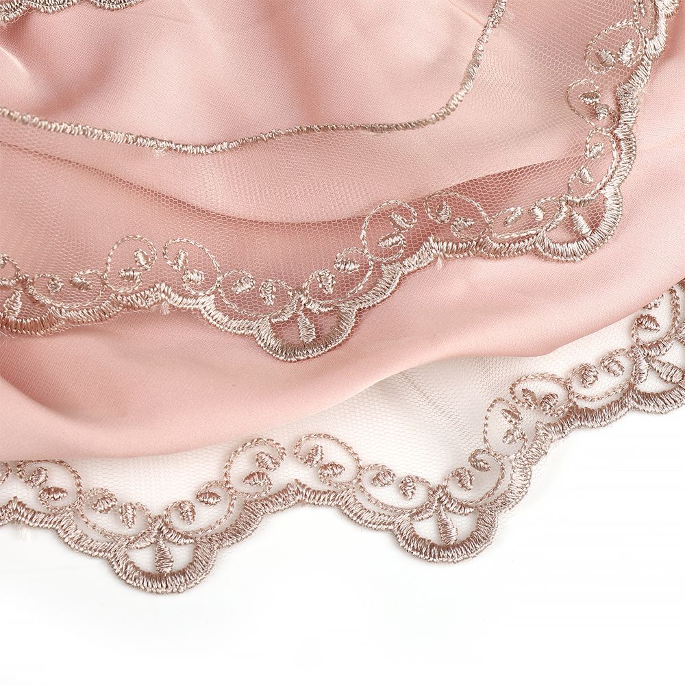 Кружево на сетке 50 мм / 13.71 метра (жесткая сетка), Exclusive TBY 2BS228K1, цв.N4815 кофе, Kruzhevo