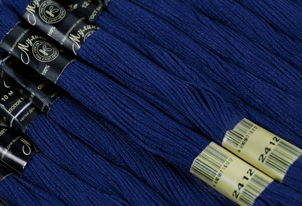 Мулине ПНК им.Кирова цв.9226 розовый, 12 мотков по 10 метров