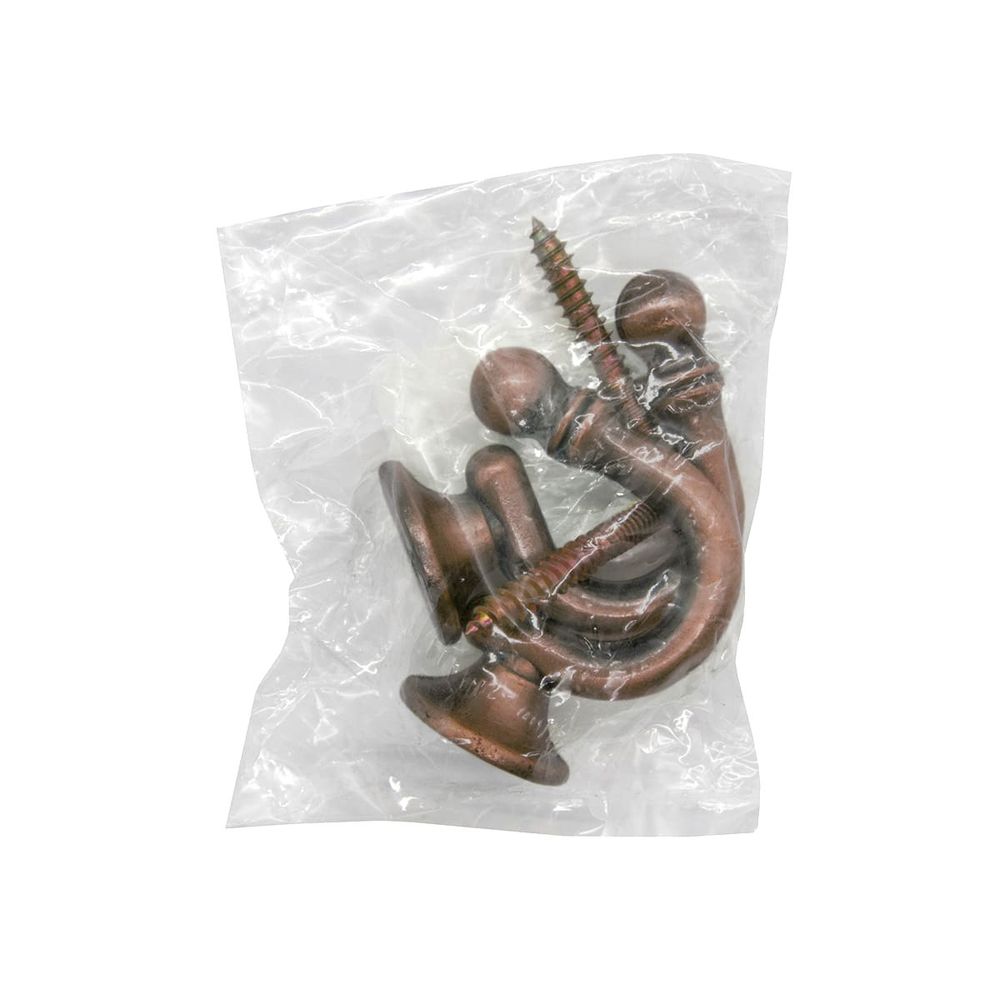 Крючки под подхваты ⌀19 мм, 2 медь