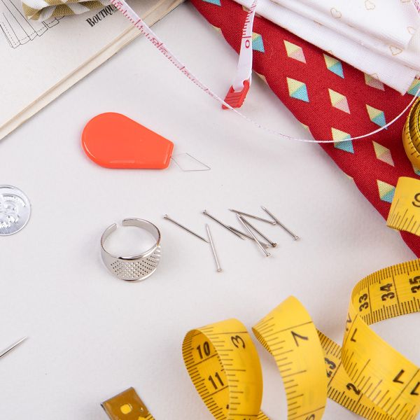 Булавки мини-гвоздики 1000 ±15 шт, сталь, в пласт. коробке, Gamma GZ-1000