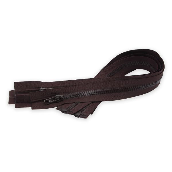 Молния трактор Arta Т6 (6 мм) 1 зам., разъем., 50 см, цв. 068 т.коричневый, уп.5 шт