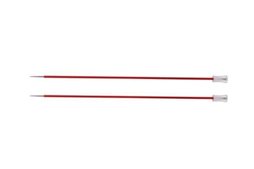 Спицы прямые Knit Pro Zing ⌀2.5 мм, 35 см, 47293